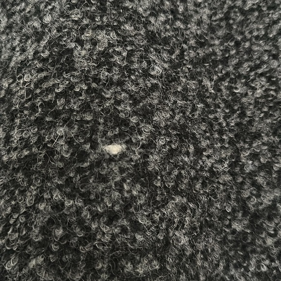 Forever 21 Gray Bouclé Cropped Moto Style Jacket - Picture 4 of 5